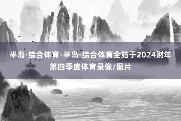 半岛·综合体育-半岛·综合体育全站于2024财年第四季度体育录像/图片