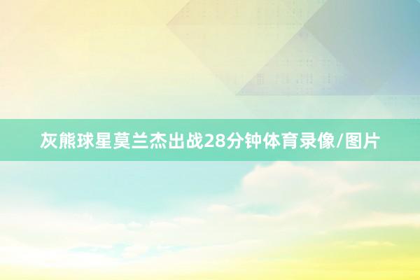 灰熊球星莫兰杰出战28分钟体育录像/图片